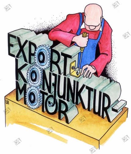 Export, der Konjunktur-Motor