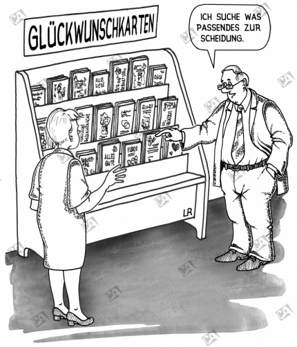 Etwas Passendes zur Scheidung