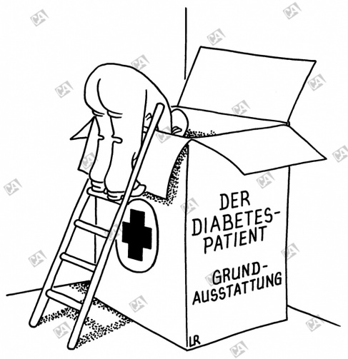 Diabetes-Grundausstattung