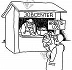 Arbeitslose und Jobcenter